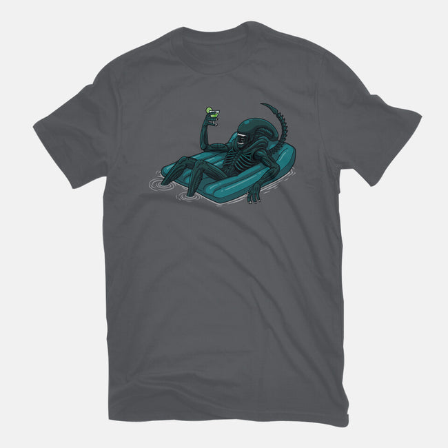 Alien In Summer-Womens-Basic-Tee-jasesa