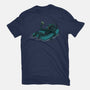Alien In Summer-Womens-Fitted-Tee-jasesa