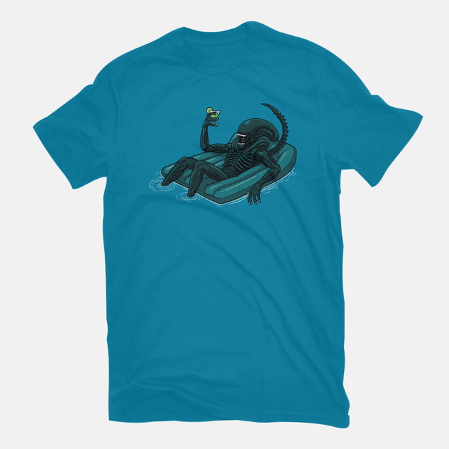 Alien In Summer-Womens-Basic-Tee-jasesa