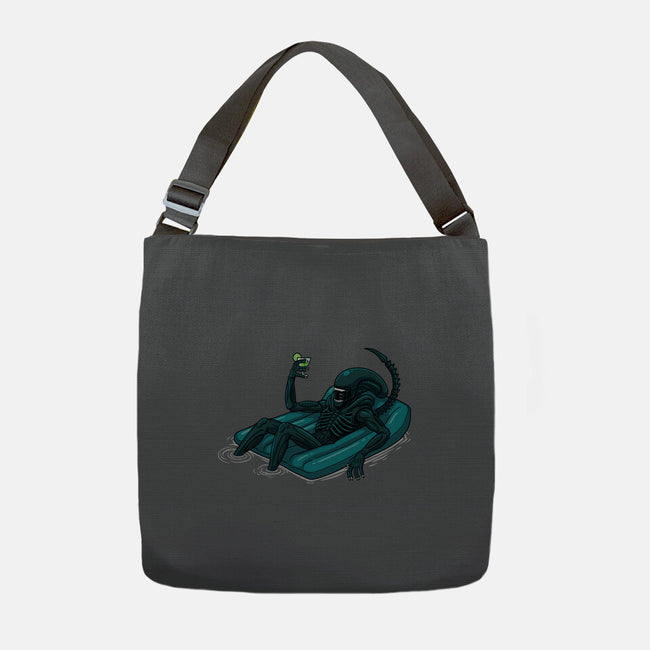 Alien In Summer-None-Adjustable Tote-Bag-jasesa