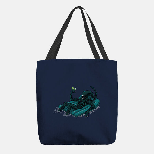 Alien In Summer-None-Basic Tote-Bag-jasesa