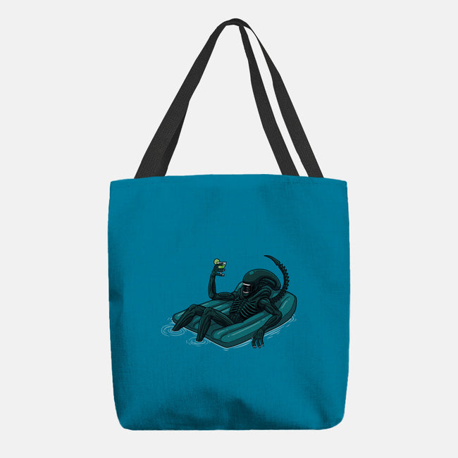 Alien In Summer-None-Basic Tote-Bag-jasesa