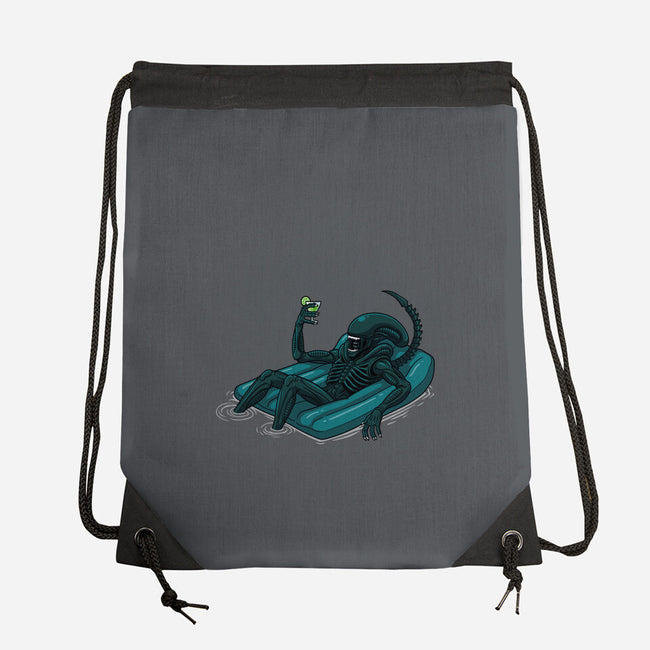 Alien In Summer-None-Drawstring-Bag-jasesa