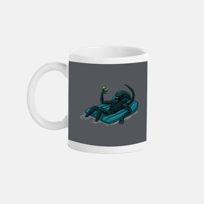 Alien In Summer-None-Mug-Drinkware-jasesa