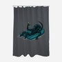 Alien In Summer-None-Polyester-Shower Curtain-jasesa