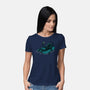 Alien In Summer-Womens-Basic-Tee-jasesa