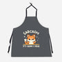 Sarcasm Hugs-Unisex-Kitchen-Apron-NemiMakeit