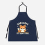 Sarcasm Hugs-Unisex-Kitchen-Apron-NemiMakeit