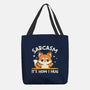 Sarcasm Hugs-None-Basic Tote-Bag-NemiMakeit