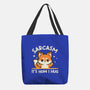 Sarcasm Hugs-None-Basic Tote-Bag-NemiMakeit