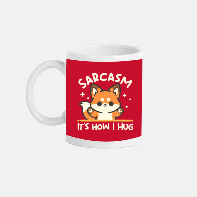 Sarcasm Hugs-None-Mug-Drinkware-NemiMakeit