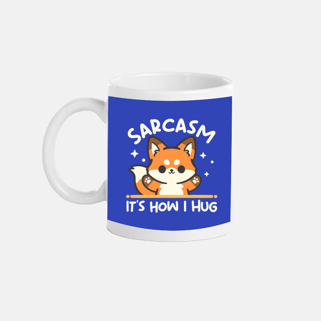 Sarcasm Hugs-None-Mug-Drinkware-NemiMakeit