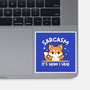 Sarcasm Hugs-None-Glossy-Sticker-NemiMakeit