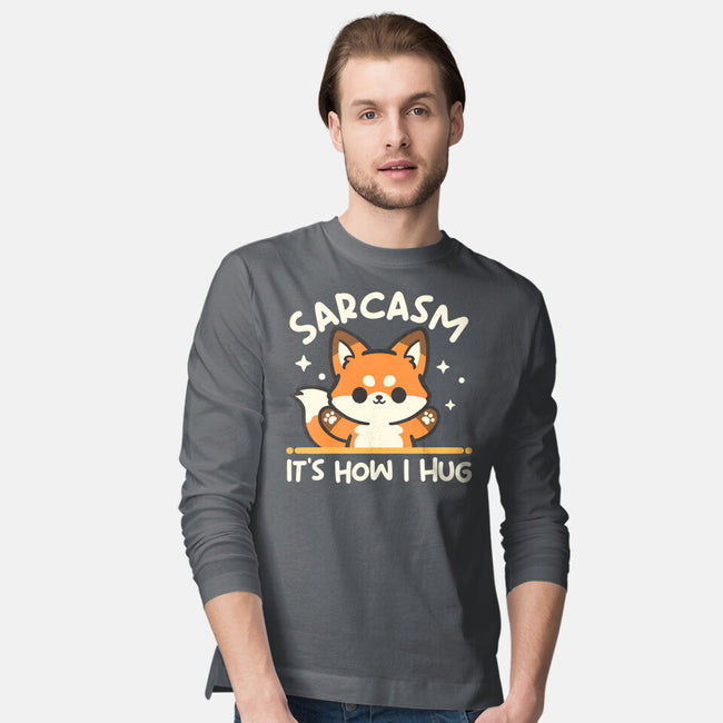 Sarcasm Hugs-Mens-Long Sleeved-Tee-NemiMakeit