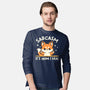 Sarcasm Hugs-Mens-Long Sleeved-Tee-NemiMakeit
