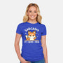 Sarcasm Hugs-Womens-Fitted-Tee-NemiMakeit