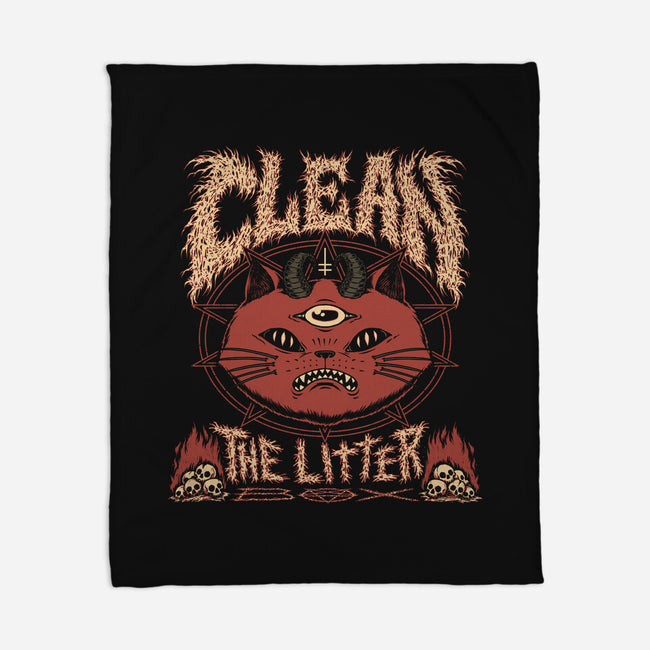 Litter Metal-None-Fleece-Blanket-pigboom