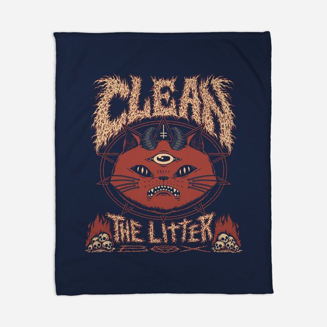 Litter Metal-None-Fleece-Blanket-pigboom