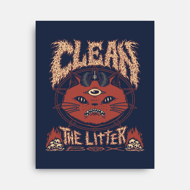 Litter Metal-None-Stretched-Canvas-pigboom