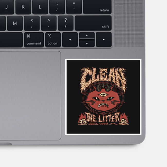 Litter Metal-None-Glossy-Sticker-pigboom