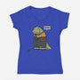 Darn Tape-Womens-V-Neck-Tee-pigboom