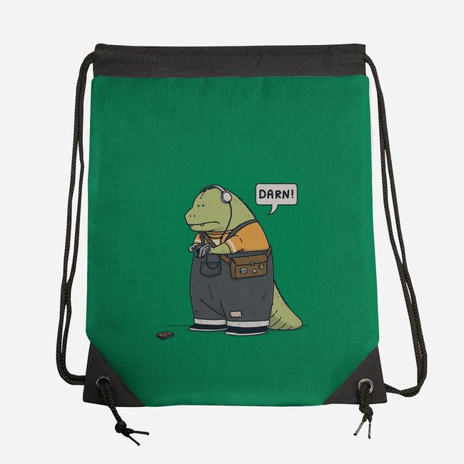 Darn Tape-None-Drawstring-Bag-pigboom