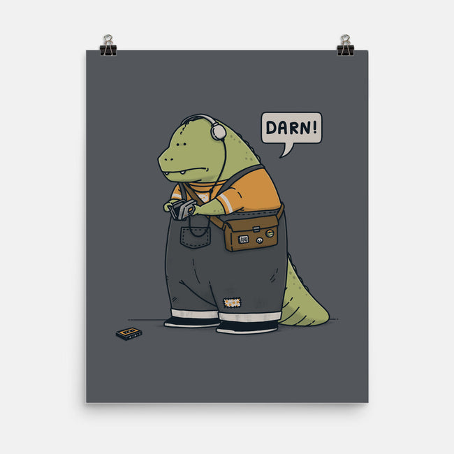 Darn Tape-None-Matte-Poster-pigboom