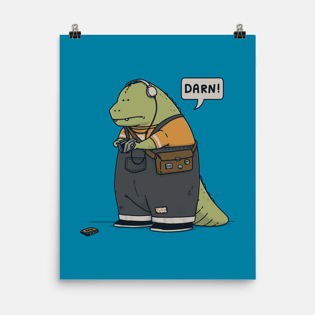 Darn Tape-None-Matte-Poster-pigboom