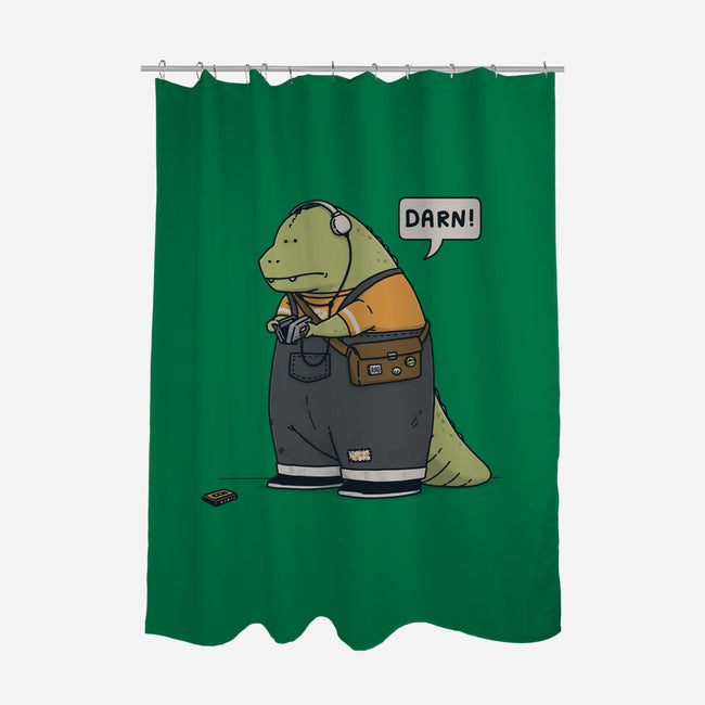 Darn Tape-None-Polyester-Shower Curtain-pigboom