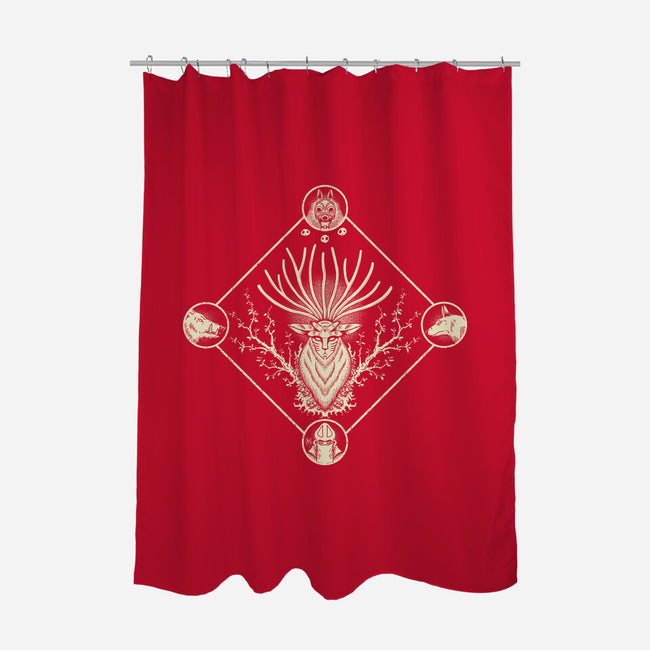 Guardians-None-Polyester-Shower Curtain-pigboom