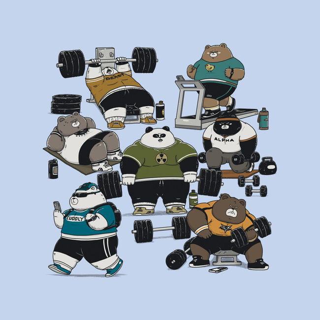 Bear Gym-Baby-Basic-Tee-pigboom