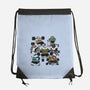 Bear Gym-None-Drawstring-Bag-pigboom