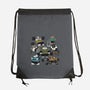 Bear Gym-None-Drawstring-Bag-pigboom