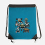 Bear Gym-None-Drawstring-Bag-pigboom