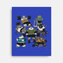 Bear Gym-None-Stretched-Canvas-pigboom