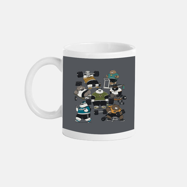 Bear Gym-None-Mug-Drinkware-pigboom