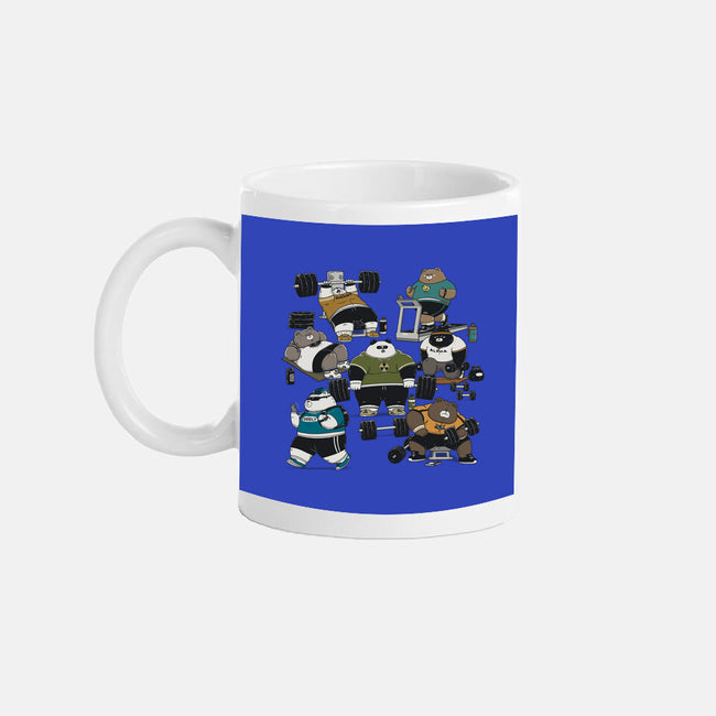 Bear Gym-None-Mug-Drinkware-pigboom