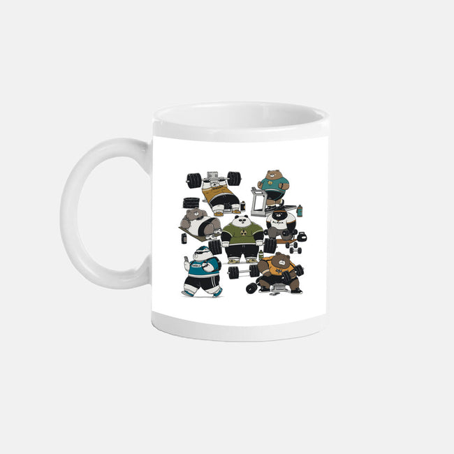 Bear Gym-None-Mug-Drinkware-pigboom