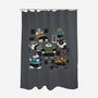 Bear Gym-None-Polyester-Shower Curtain-pigboom