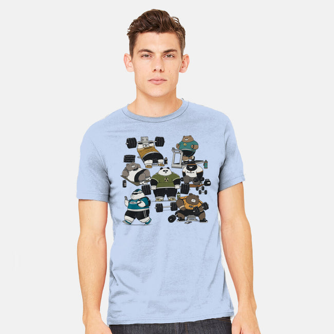 Bear Gym-Mens-Heavyweight-Tee-pigboom