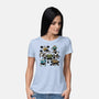 Bear Gym-Womens-Basic-Tee-pigboom