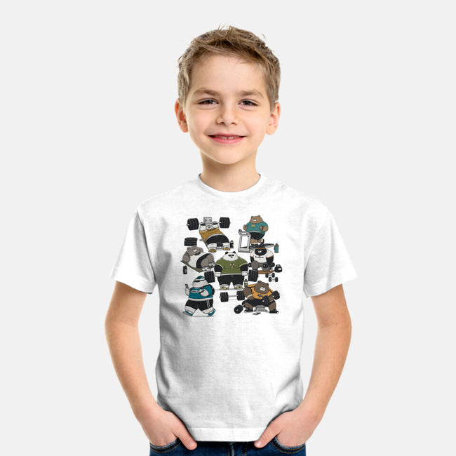 Bear Gym-Youth-Basic-Tee-pigboom