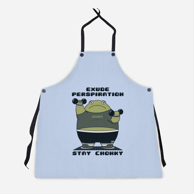 Stay Chonky-Unisex-Kitchen-Apron-pigboom