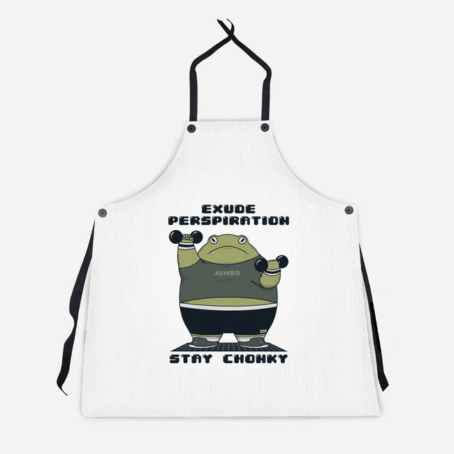Stay Chonky-Unisex-Kitchen-Apron-pigboom