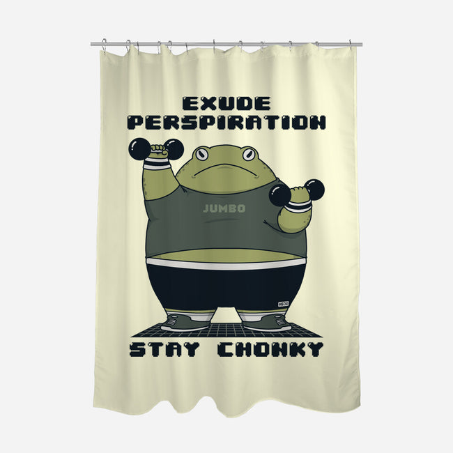 Stay Chonky-None-Polyester-Shower Curtain-pigboom
