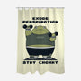 Stay Chonky-None-Polyester-Shower Curtain-pigboom