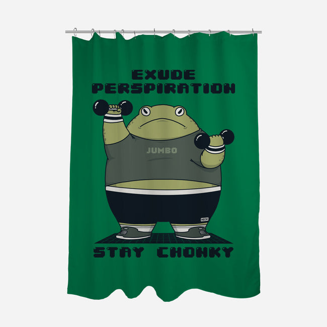 Stay Chonky-None-Polyester-Shower Curtain-pigboom