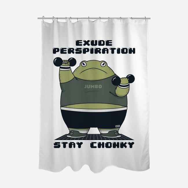 Stay Chonky-None-Polyester-Shower Curtain-pigboom