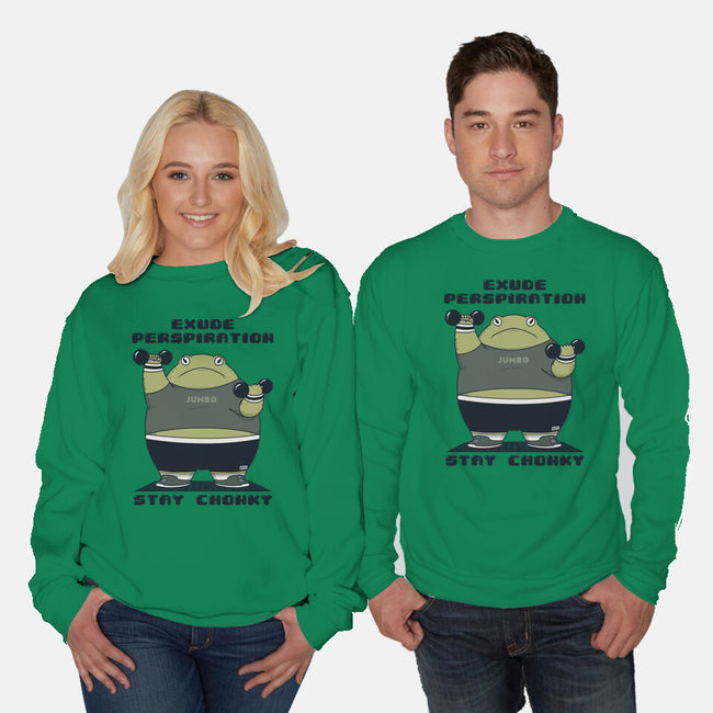 Stay Chonky-Unisex-Crew Neck-Sweatshirt-pigboom