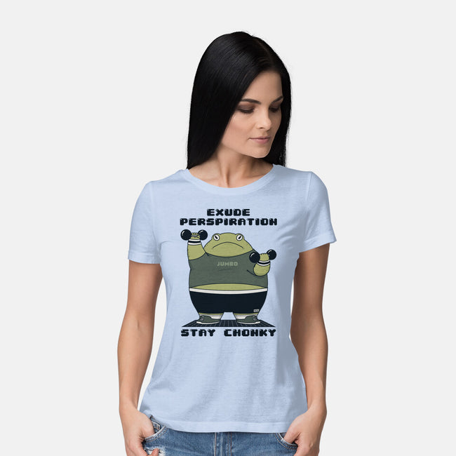 Stay Chonky-Womens-Basic-Tee-pigboom